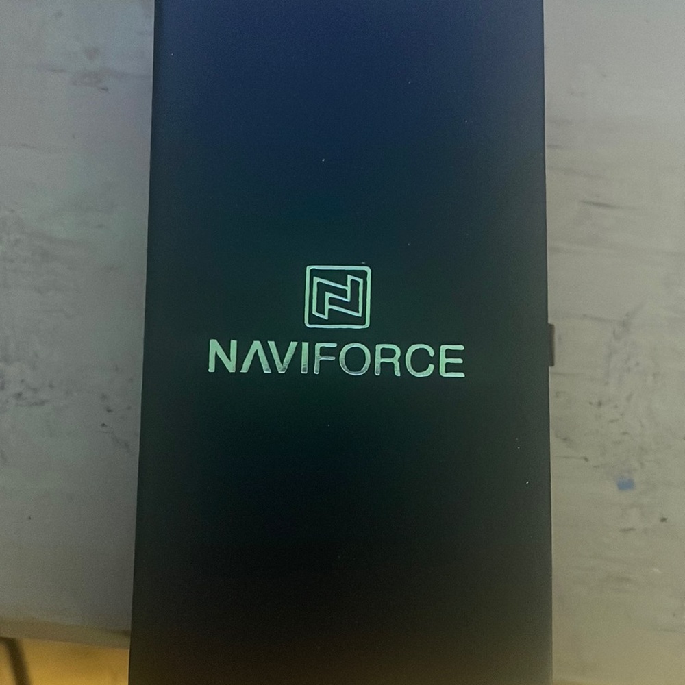 Naviforce Digital Gold Watch